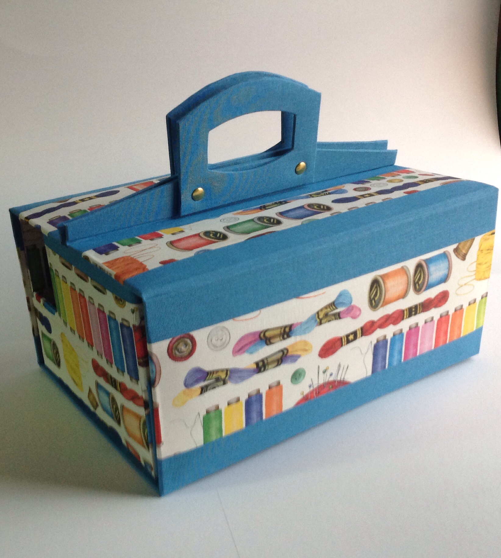 portable sewing box