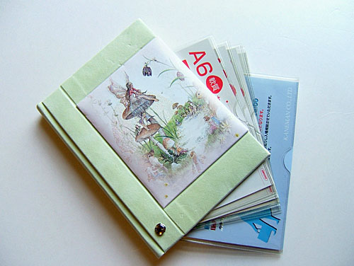 postcard case